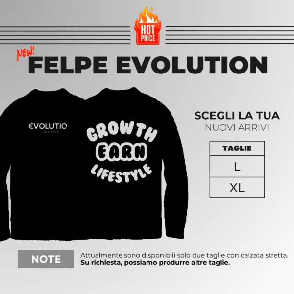 Felpa Evolution Legacy - immagine 2